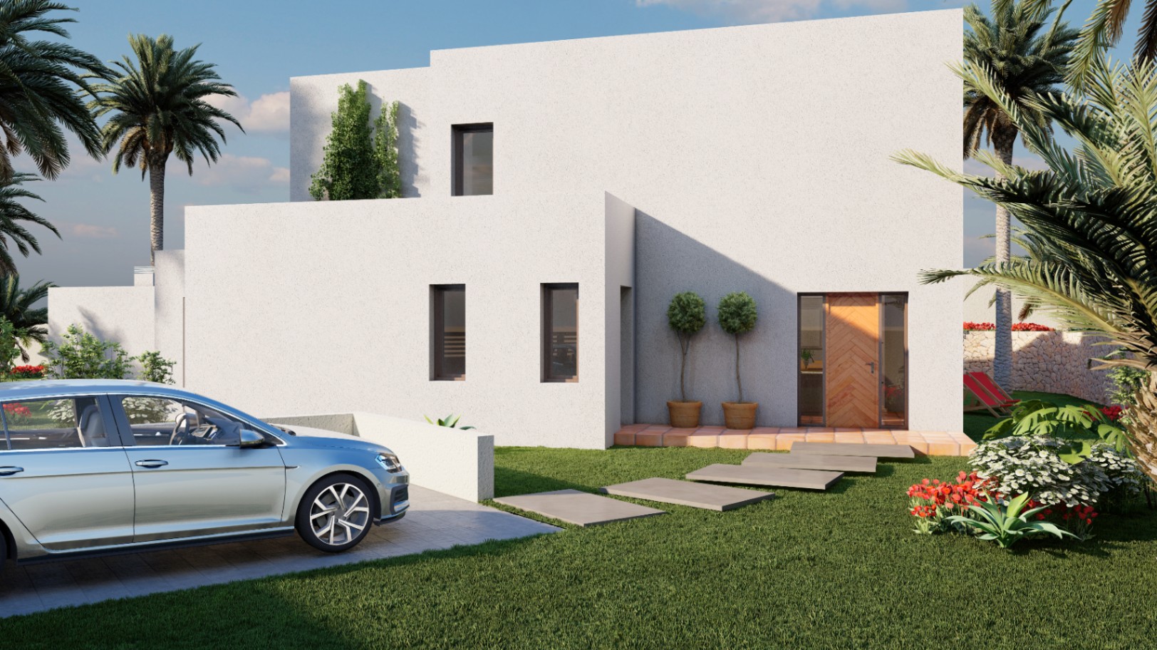 PROJECT: Ibiza-style project for sale in CapBlanc, Moraira