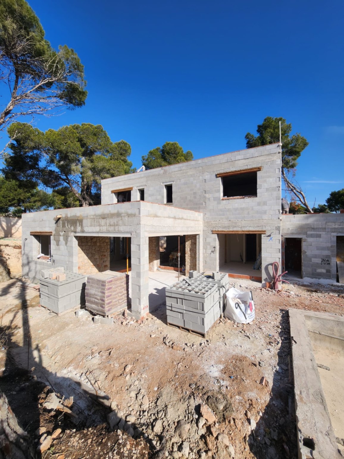 PROJECT: Ibizia-stijl project te koop in Cap Blanc, Moraira