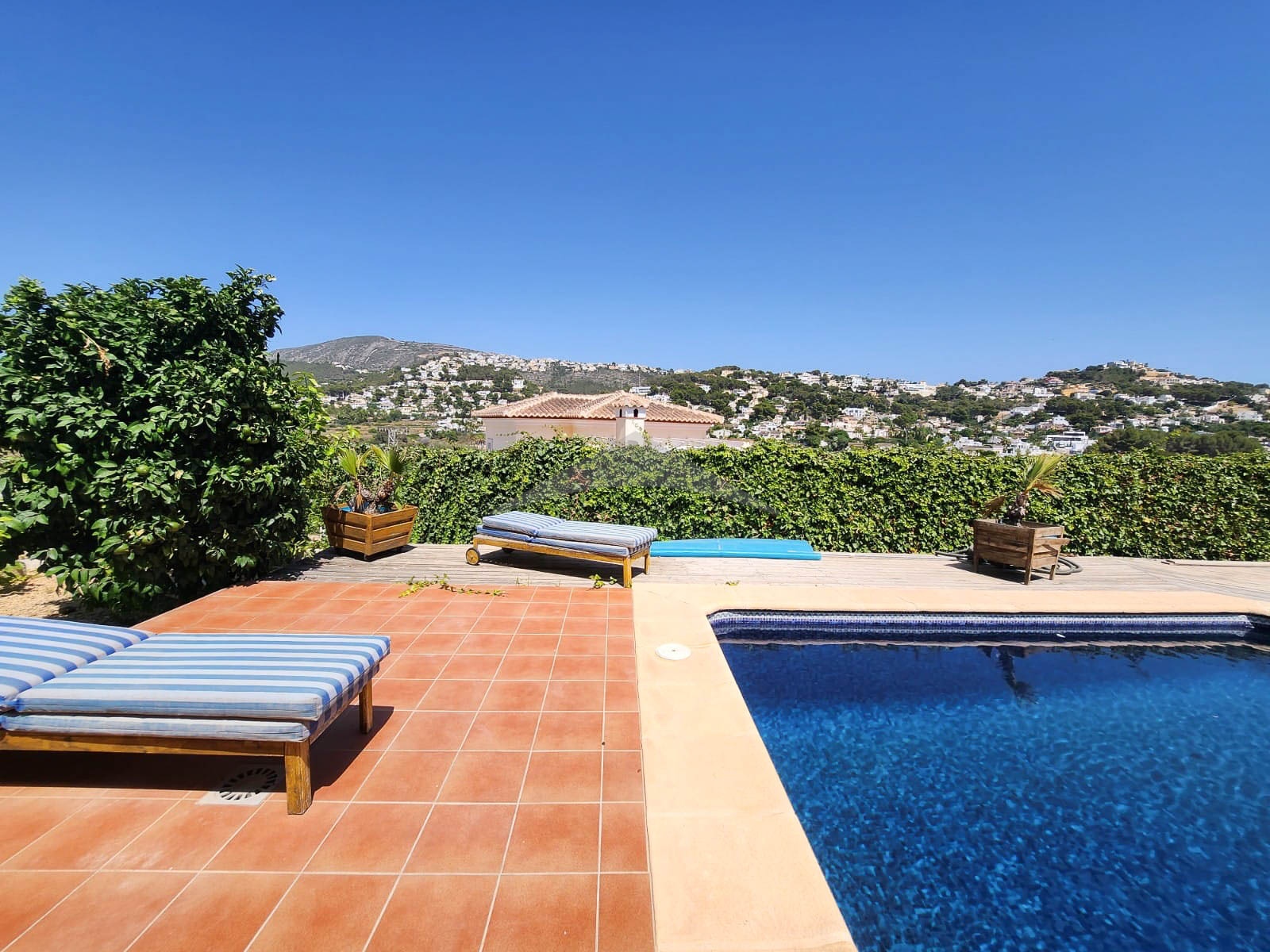Villa in Moraira met prachtig uitzicht op de montaigne