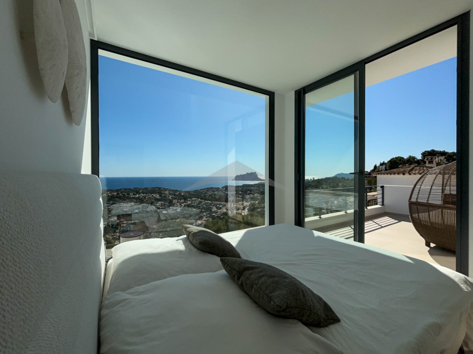 Villa 180° sea views in Moraira