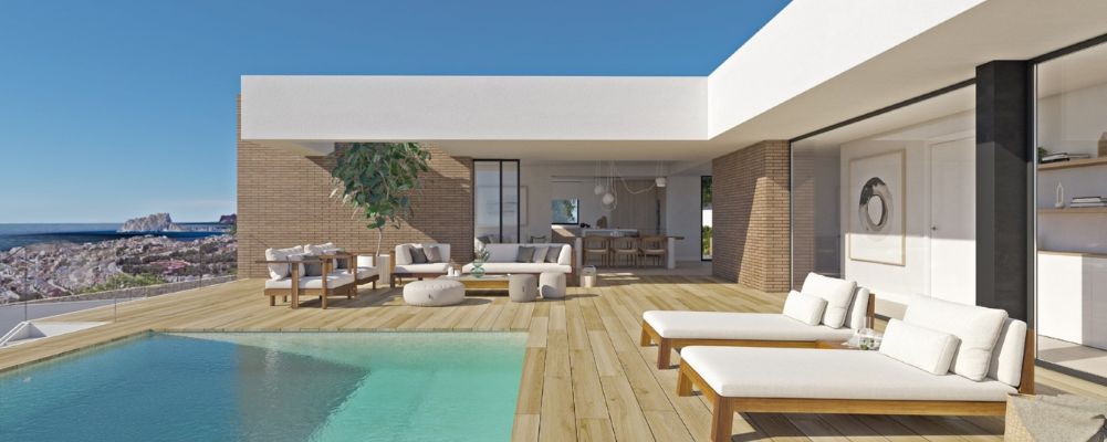One storey villas in Moraira