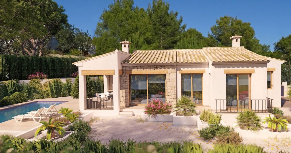 Villas with pool in Benissa